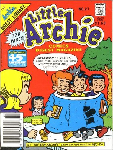Little Archie Comics Digest Magazine issue 27 Digest Sized