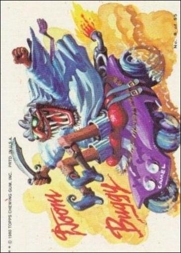 Weird Wheels (Base Set) card 8 Doom Buggy