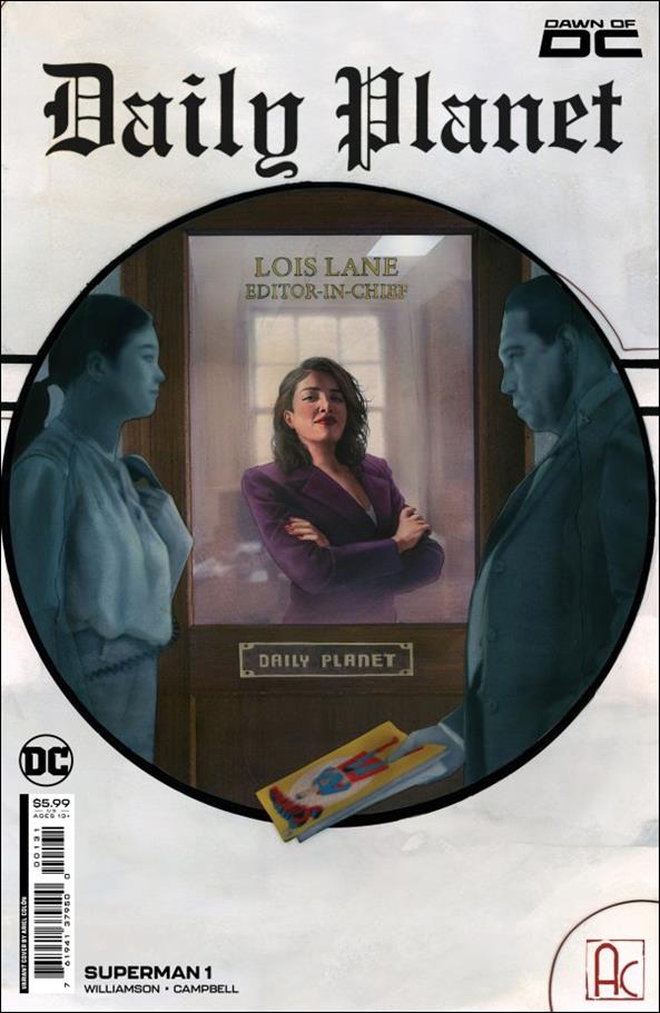 Superman (2023) issue 1-C Ariel Colon Cardstock Cover