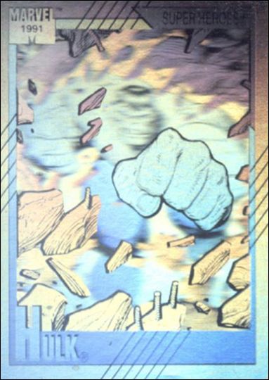 Marvel Universe: Series 2 (Hologram Subset) card H-2 Hulk