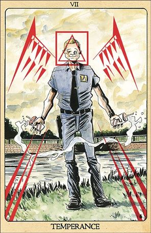 Minor Arcana (2024) issue 7.00-D Jeff Lemire Tarot Card Virgin 1:10 Cover