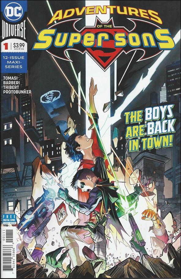 Adventures of the Super Sons issue 1 Dan Mora Cover