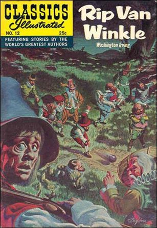 Classic Comics/Classics Illustrated issue 12-S HRN 169 - Cardstock Cover