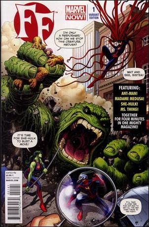 FF (2013) issue 1-B Arthur Adams 1:50 Cover