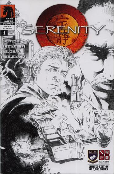 Serenity: Better Days issue 1-C California Browncoats Cover 1/5000 