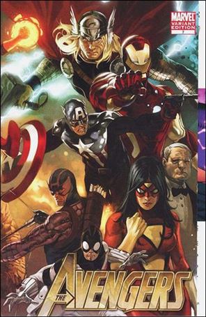 Avengers (2010) issue 7-D Marko Djurdjevic 1:50 Gatefold Cover