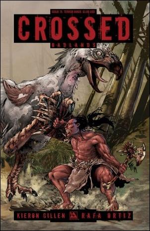 Crossed: Badlands issue 75-I Terror Birds Wraparound Cover
