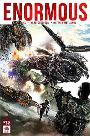 Enormous (2014) issue 3 Mehdi Cheggour Cover