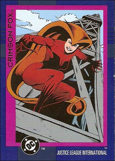 DC Cosmic Teams (Base Set) card 47 Crimson Fox