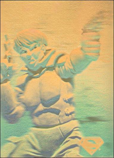 Superman Holo Series (Gold Hologram Parallel Base Set) card 12 Maggie Sawyer 