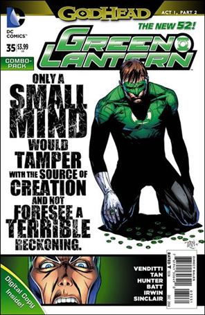 Green Lantern (2011) issue 35-B Polybagged Billy Tan Cover Combo Pack