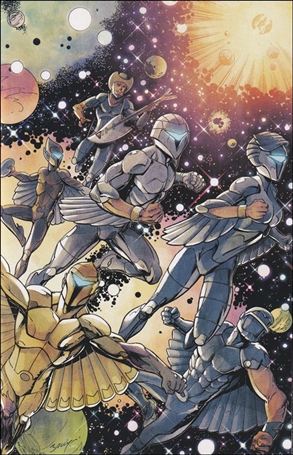 Silverhawks (2025) issue 1.00-1ZZD ComicsPro Exclusive Mark Bagley Virgin Variant