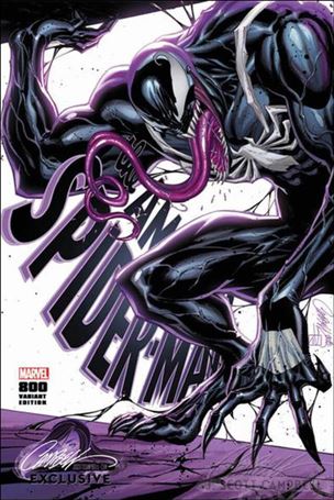 Amazing Spider-Man (1963) issue 800-WQ J. Scott Campbell Venom Cover 1/2300