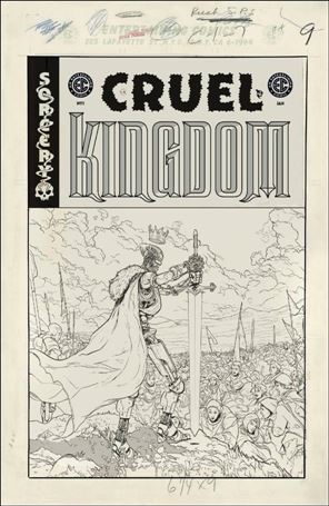 Cruel Kingdom issue 1-G Adam Pollina B&W 1:20 Artist Cover