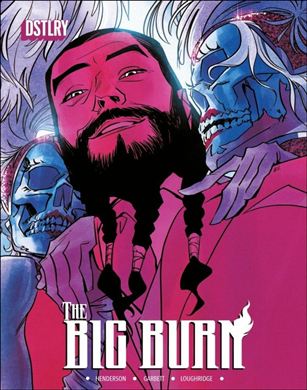 Big Burn issue 3-D Annie Wu 1:25 Wraparound Cardstock Cover