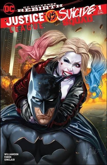 Justice League Vs Suicide Squad issue 1-Q Ashley Witter AOD Collectables Cover