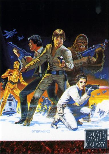 Star Wars Galaxy: Series 1 (Factory Base Set) card 81 Steranko's Empire
