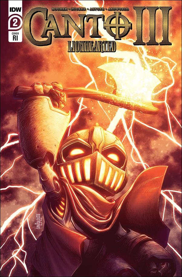 Canto III: Lionhearted issue 2-B Mateus Santolouco 1:10 Cover