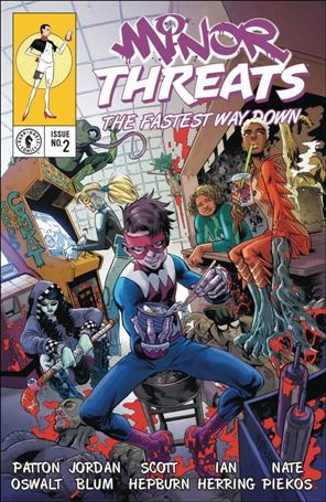 Minor Threats: The Fastest Way Down issue 2 Scott Hepburn Cover