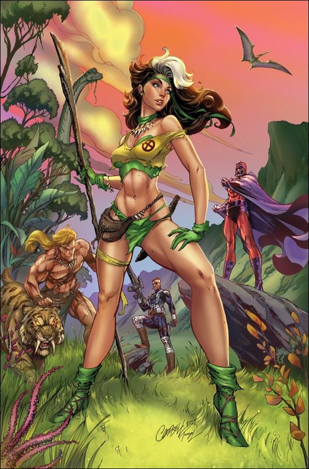 Rogue: The Savage Land issue 1-J J. Scott Campbell Virgin 1:100 Cover
