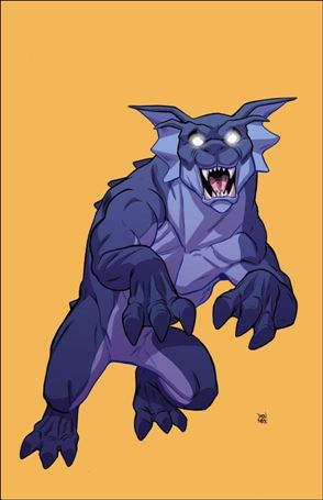 Gargoyles: Quest issue 5-G Drew Moss Color Bleed Virgin 1:15 Cover