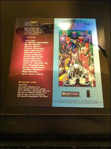 WildC.A.T.s '94 (Promo) card P1-B Uncut Promo Card
