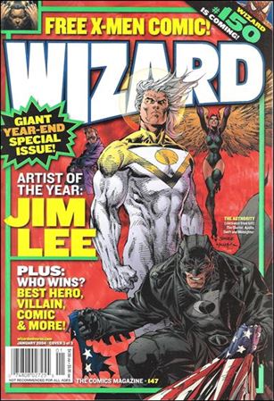 Wizard: The Comics Magazine issue 147-C Jim Lee Authority Cover