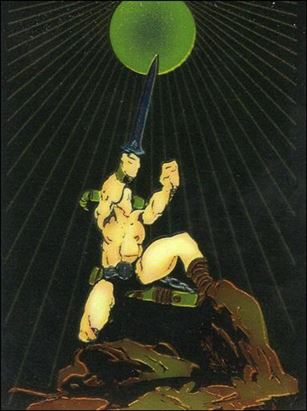 Conan III (Base Set) card 79 Warrior Moon