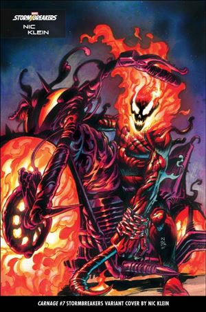 Carnage (2023) issue 7-B Nic Klein Stormbreakers Cover