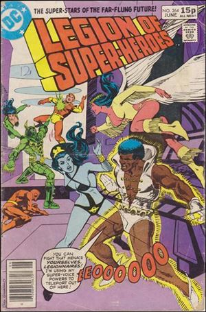 Legion of Super-Heroes (1980) issue 264-C UK Price Cover
