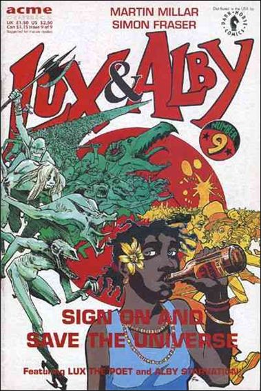 Lux & Alby Sign On and Save the Universe issue 9