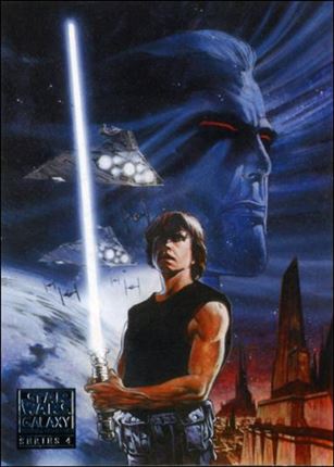 Star Wars Galaxy: Series 4 (Base Set) card 105 The Empire Rises Again