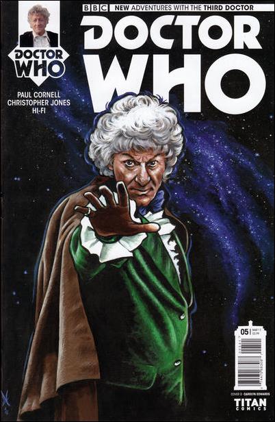 Doctor Who: The Third Doctor issue 5-D Carolyn Edwards Cover