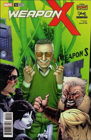 Weapon X (2017) issue 12-F Stan Lee Box Cover