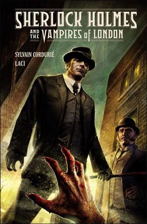 Sherlock Holmes and the Vampires of London Cover Image 1