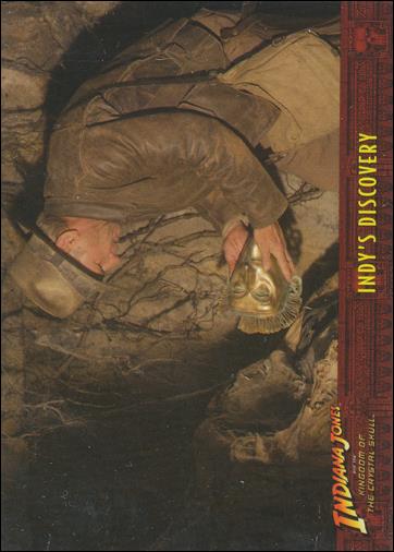 Indiana Jones and the Kingdom of the Crystal Skull (Base Set) card 43 Indy's Discovery