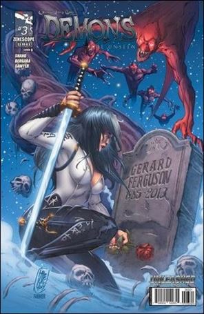 Grimm Fairy Tales Presents Demons: The Unseen issue 3-B Mike Lilly Cover