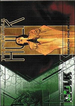 Hulk Film and Comic Cards (Base Set) card 27 Search for Peace