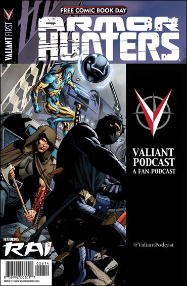 Valiant FCBD 2014 Armor Hunters Special issue nn-BW Valiant Podcast Cover