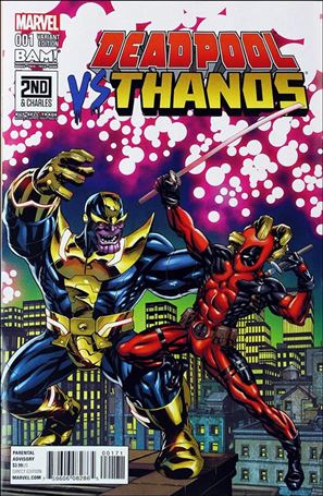Deadpool vs Thanos issue 1-F Mike McKone Books-A-Million / 2nd & Charles Cover