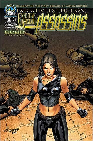 Executive Assistant: Assassins issue 8 Jordan Gunderson Cover