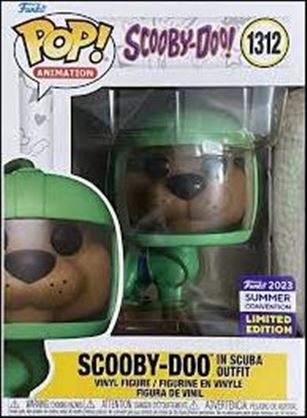 POP! Animation figure 1312 Scooby-Doo in scuba suit (Summer Convention)