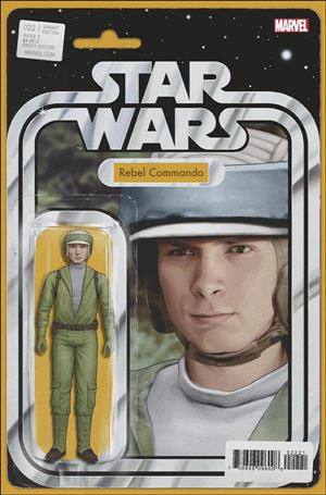 Star Wars (2020) issue 22-C John Tyler Christopher Action Figure Cover