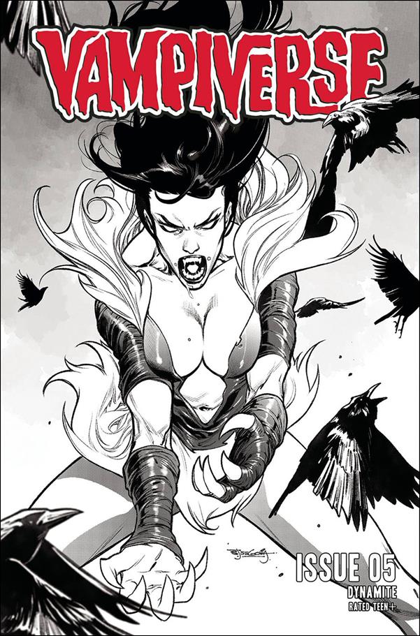 Vampiverse issue 5-I Stephen Segovia 1:10 Black & White Cover