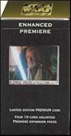 Star Wars: Enhanced Premiere card 1-G Sealed 