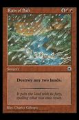 Magic the Gathering: Portal (Base Set) card 147 Rain of Salt