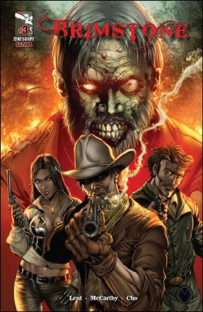 Brimstone issue 3-B Marat Mychaels Cover