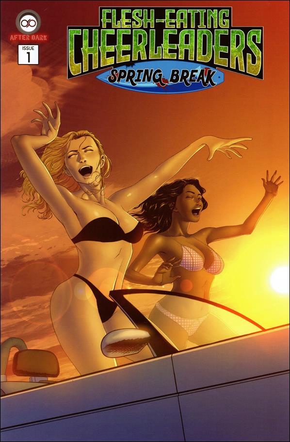 Flesh-Eating Cheerleaders: Spring Break issue 1 Felipe Obando Cover