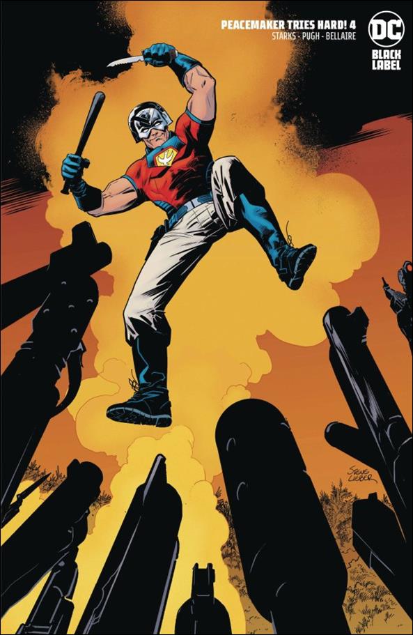 Peacemaker Tries Hard issue 4-B Steve Lieber Cover