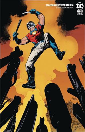 Peacemaker Tries Hard issue 4-B Steve Lieber Cover